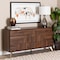 Baxton Studio Graceland Mid-Century Modern Transitional Walnut Brown Finished Wood 6-Drawer Dresser 236-13276-ZORO - alternate 10